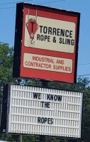 Torrence rope & sling