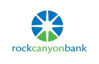 Rock canyon bank