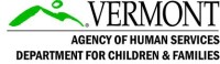 State of Vermont Department for Children and Families