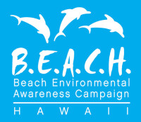Beach environmental awareness campaign hawaii