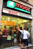 Restaurante vegetariano Maoz,Barcelona