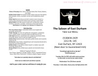 The Saloon of East Durham