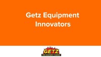 Getz equipment innovatos