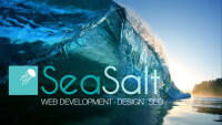 Sea salt graphic & website design
