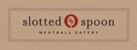 Slotted spoon / meatball eatery
