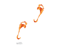 Bare feet with mickela mallozzi