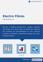 Electro fibres - india
