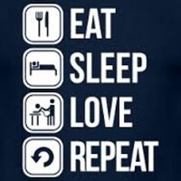 Eat sleep love