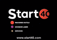 Start 40 machines outils