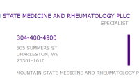 Mountain State Medicine and Rheumatology, PLLC