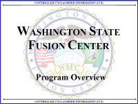 Washington state fusion center