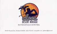 Desert mirage golf course