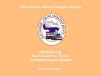 East african online transport agency