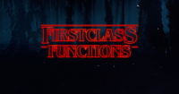 First class functions