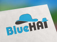 Blue hat design